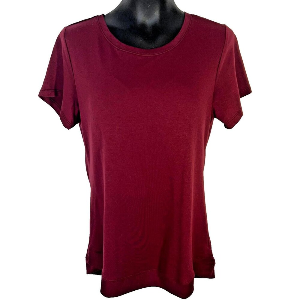 Danskin Women's Burgundy T-shirt